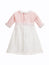 Baby Girls Pink & White Cotton Day Gown