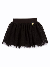 Girls Cotton Lace Skirt