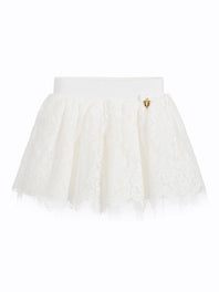 Girls Cotton Lace Skirt
