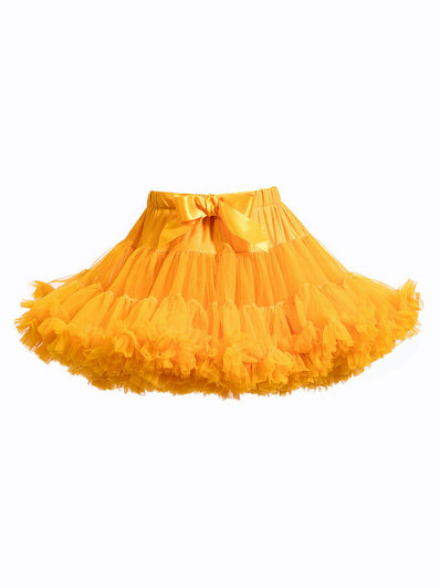 Chiffon Frilled Tutu Skirt