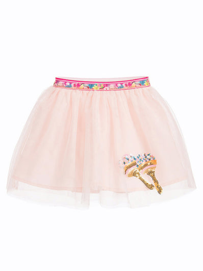 Baby Girls White Tulle Skirt