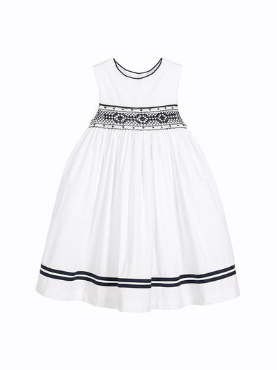 Girls White Dress & Bolero