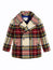 Baby Boys Wool Tartan Padded Coat