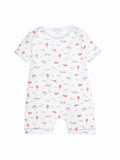 Baby Boys Printed Aircraft Shortie