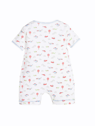 Baby Boys Printed Aircraft Shortie