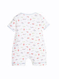 Baby Boys Printed Aircraft Shortie
