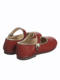 Girls Brown Leather 'Robine' Shoes