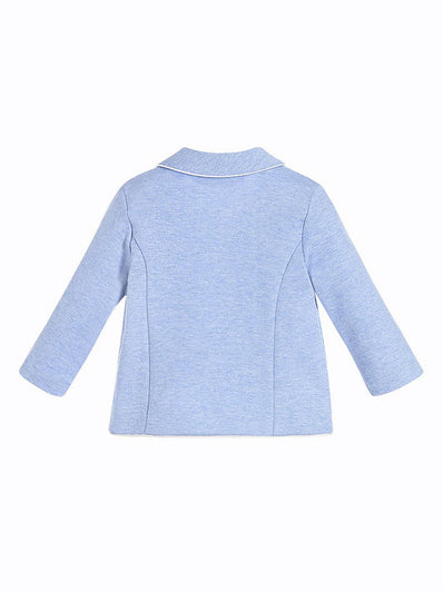Baby Boys Ivory Jersey Blazer