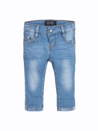 Baby Boys Light Blue Slim-Fit Jeans