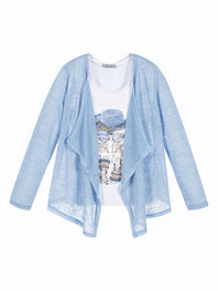 Girls 2 Piece Top Set