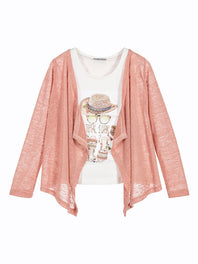 Girls 2 Piece Top Set