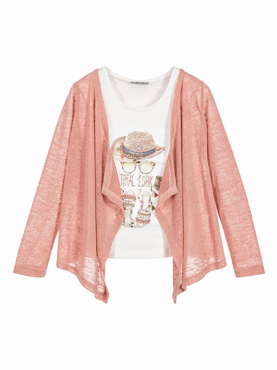 Girls 2 Piece Top Set