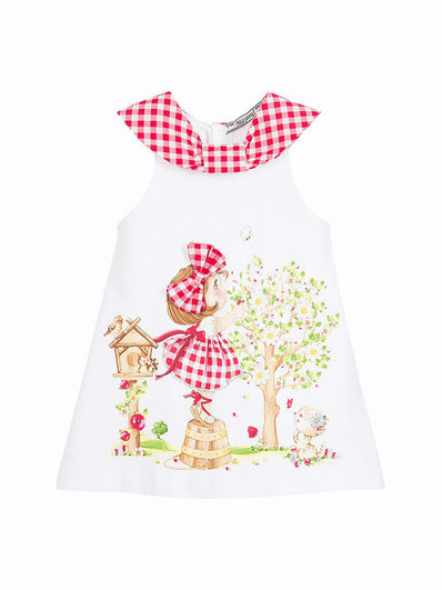 Girls Cotton Jersey Dress