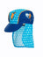 Blue Mouse Print Sun Protective Cap